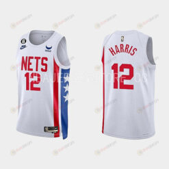 Brooklyn Nets 12 Joe Harris 2022-23 Classic Edition White Men Jersey