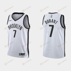 Brooklyn Nets Kevin Durant 7 2022-23 Association Edition White Men Jersey Swingman