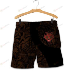 Brown Bears Men Shorts Polynesian