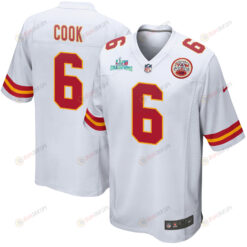 Bryan Cook 6 Kansas City Chiefs Super Bowl LVII Champions Men's Jersey - White