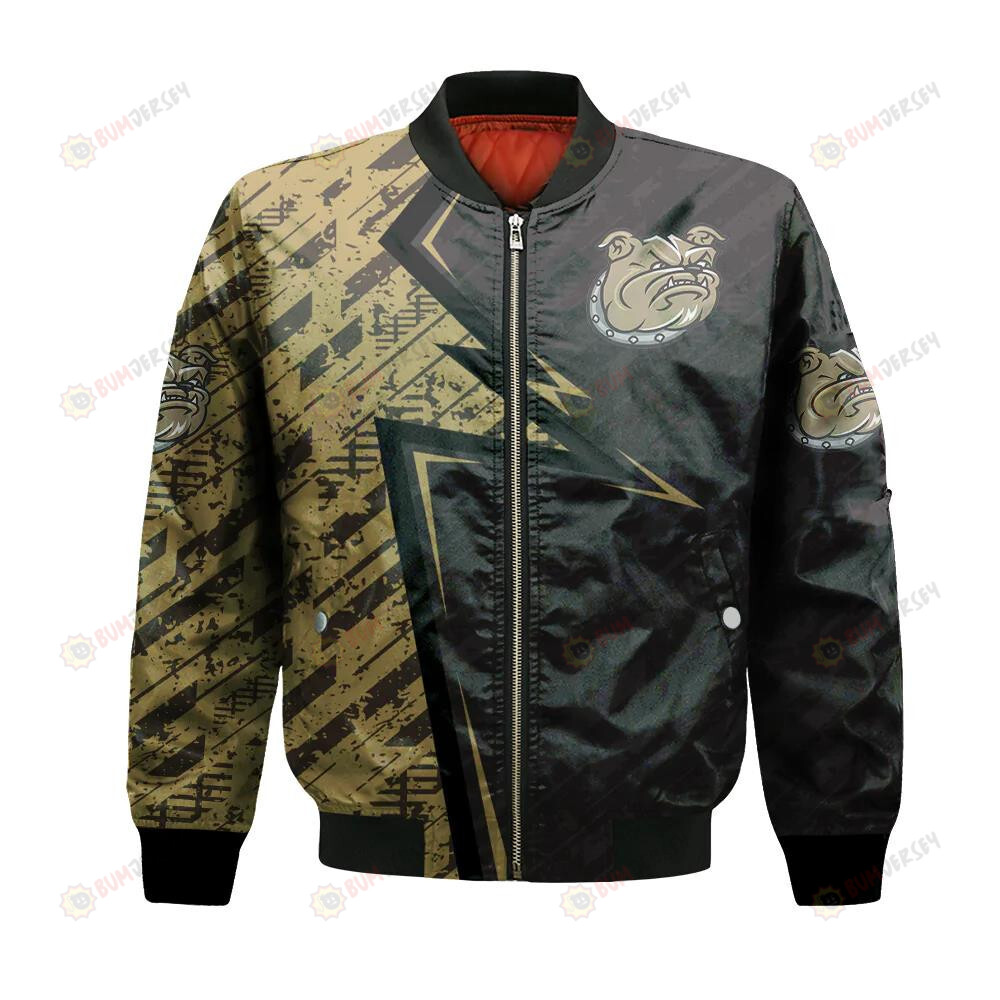 Bryant Bulldogs Bomber Jacket 3D Printed Abstract Pattern Sport