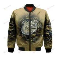 Bryant Bulldogs Bomber Jacket 3D Printed Camouflage Vintage