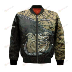 Bryant Bulldogs Bomber Jacket 3D Printed Grunge Polynesian Tattoo