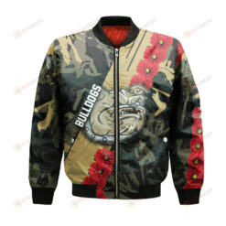 Bryant Bulldogs Bomber Jacket 3D Printed Sport Style Keep Go on