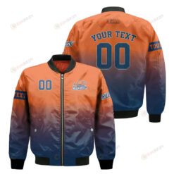 Bucknell Bison Fadded Bomber Jacket 3D Printed