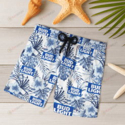 Bud Light Beer Logo Hawaiian Shorts Summer Shorts Men Shorts - Print Shorts