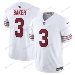 Budda Baker 3 Arizona Cardinals Vapor F.U.S.E. Limited Jersey - White