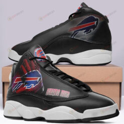 Buffalo Bills Air Jordan 13 Sneakers Shoes In Black