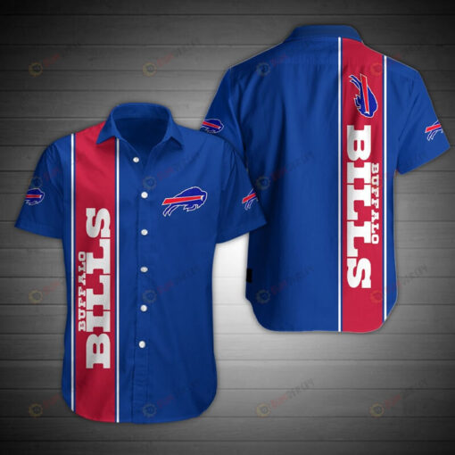 Buffalo Bills Blue and Red ??3D Printed Hawaiian Shirt