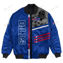 Buffalo Bills Bomber Jacket 3D Printed Personalized Football For Fan