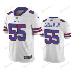Buffalo Bills Carlos Basham Jr. 55 White Vapor Limited Jersey - Men's