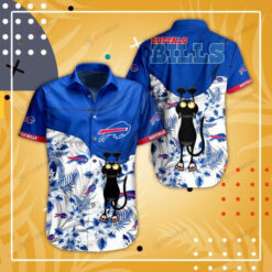 Buffalo Bills Cat ??3D Printed Hawaiian Shirt
