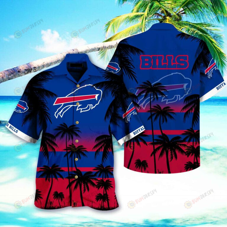 Buffalo Bills Coconut Summer ??3D Printed Hawaiian Shirt