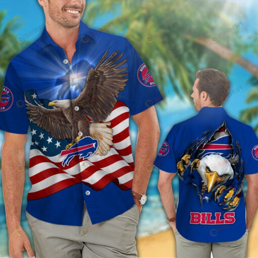 Buffalo Bills Flag ??3D Printed Hawaiian Shirt