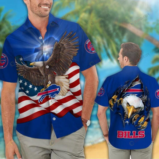 Buffalo Bills Flag ??Hawaiian Shirt