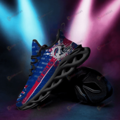 Buffalo Bills Helmet Logo Pattern 3D Max Soul Sneaker Shoes