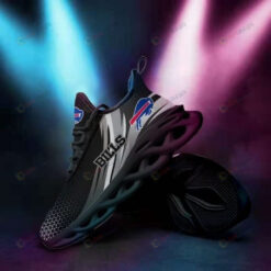 Buffalo Bills Logo Black 3D Max Soul Sneaker Shoes