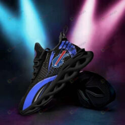 Buffalo Bills Logo Black Purple 3D Max Soul Sneaker Shoes