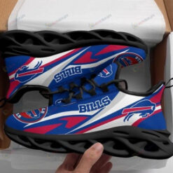 Buffalo Bills Logo Blue 3D Max Soul Sneaker Shoes