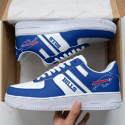 Buffalo Bills Logo In Blue/White Air Force 1 Shoes Sneaker