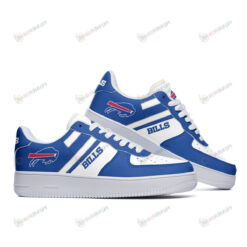 Buffalo Bills Logo Pattern Air Force 1 Printed In Blue