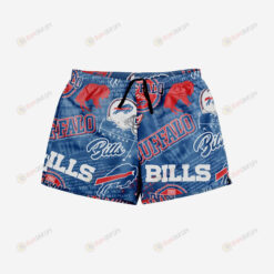 Buffalo Bills Logo Rush Hawaiian Men Shorts Swim Trunks - Print Shorts