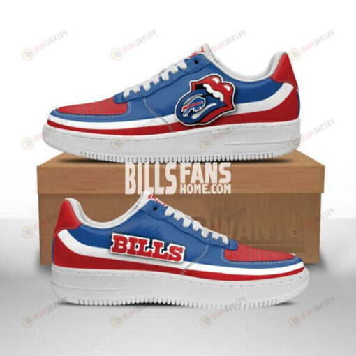 Buffalo Bills Sexy Lips Team Logo Air Force 1 Shoes