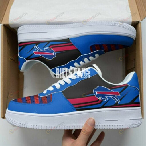 Buffalo Bills Team Logo Air Force 1 Shoes In Blue