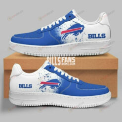 Buffalo Bills Team Logo Air Force 1 Shoes In Blue White