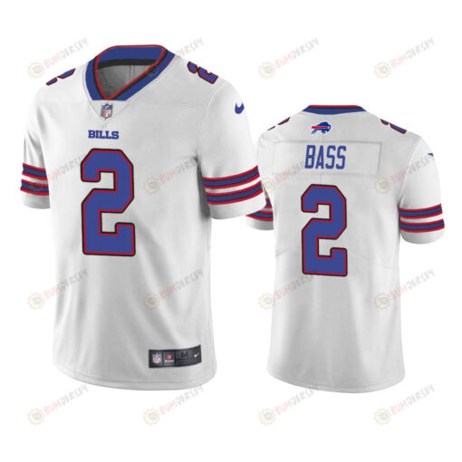 Buffalo Bills Tyler Bass 2 White Vapor Untouchable Limited Jersey