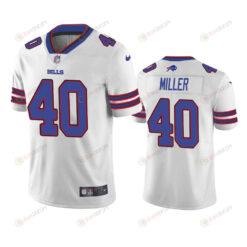 Buffalo Bills Von Miller 40 White Vapor Limited Jersey