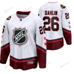 Buffalo Sabres 26 Rasmus Dahlin 2022 All-Star Eastern Conference White Jersey Jersey