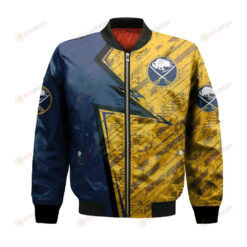 Buffalo Sabres Bomber Jacket 3D Printed Abstract Pattern Sport