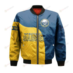 Buffalo Sabres Bomber Jacket 3D Printed Curve Style Custom Text And Number