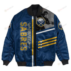 Buffalo Sabres Bomber Jacket 3D Printed Personalized Hockey For Fan