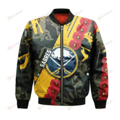 Buffalo Sabres Bomber Jacket 3D Printed Sport Style Keep Go on