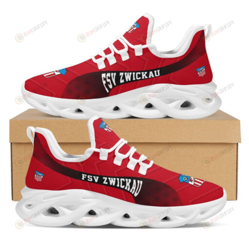 Bundesliga FSV Zwickau Logo Pattern 3D Max Soul Sneaker Shoes