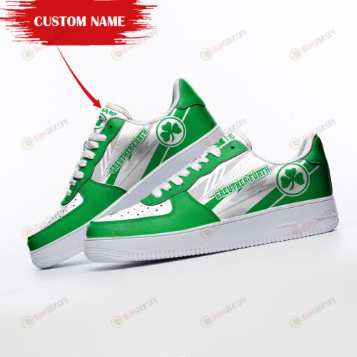 Bundesliga Greuther F?rth Logo Pattern Custom Name Air Force 1 Printed