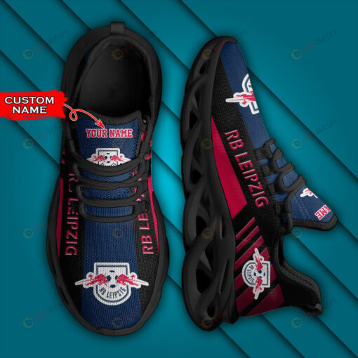 Bundesliga RB Leipzig Logo Pattern Custom Name 3D Max Soul Sneaker Shoes