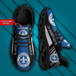 Bundesliga SV Darmstadt 98 Logo Stripe Border Pattern Custom Name 3D Max Soul Sneaker Shoes