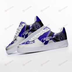 Bundesliga SV Meppen Logo Pattern Purple Air Force 1 Printed