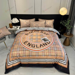 Burberry Check Washed Silk Bedding Set
