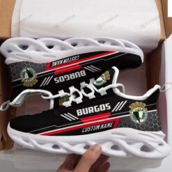 Burgos Logo Custom Name Pattern 3D Max Soul Sneaker Shoes