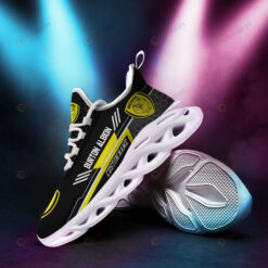 Burton Albion Logo Pattern Custom Name 3D Max Soul Sneaker Shoes