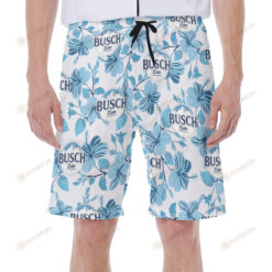 Busch Latte Light Blue Hawaiian Shorts Summer Shorts Men Shorts - Print Shorts
