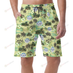 Busch Light John Deere Summer Hawaiian Shorts Summer Shorts Men Shorts - Print Shorts