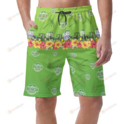 Busch Light Tractor Beer Hawaiian Shorts Summer Shorts Men Shorts - Print Shorts