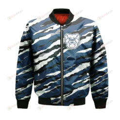 Butler Bulldogs Bomber Jacket 3D Printed Sport Style Team Logo Pattern