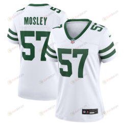 C.J. Mosley 57 New York Jets Women's Player Game Jersey - White