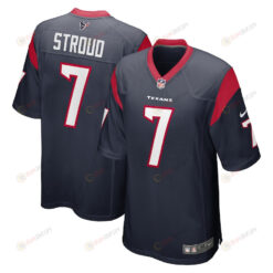 C.J. Stroud 7 Houston Texans 2023 Draft First Round Pick Game Men Jersey - Navy